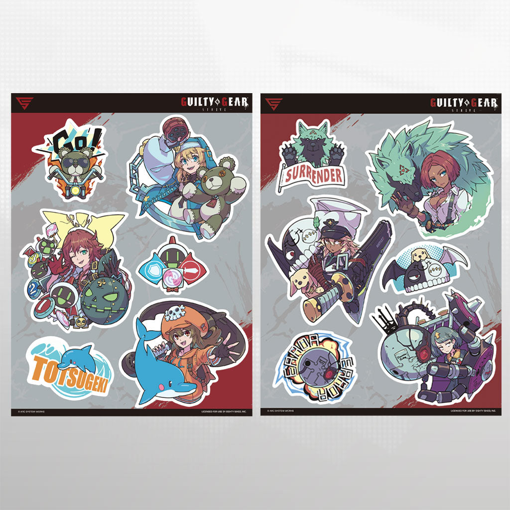 Guilty Gear - Sticker Sheets