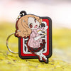 Persona 5 - Noir shirt, Haru Keychain and Noir Keychain Bundle