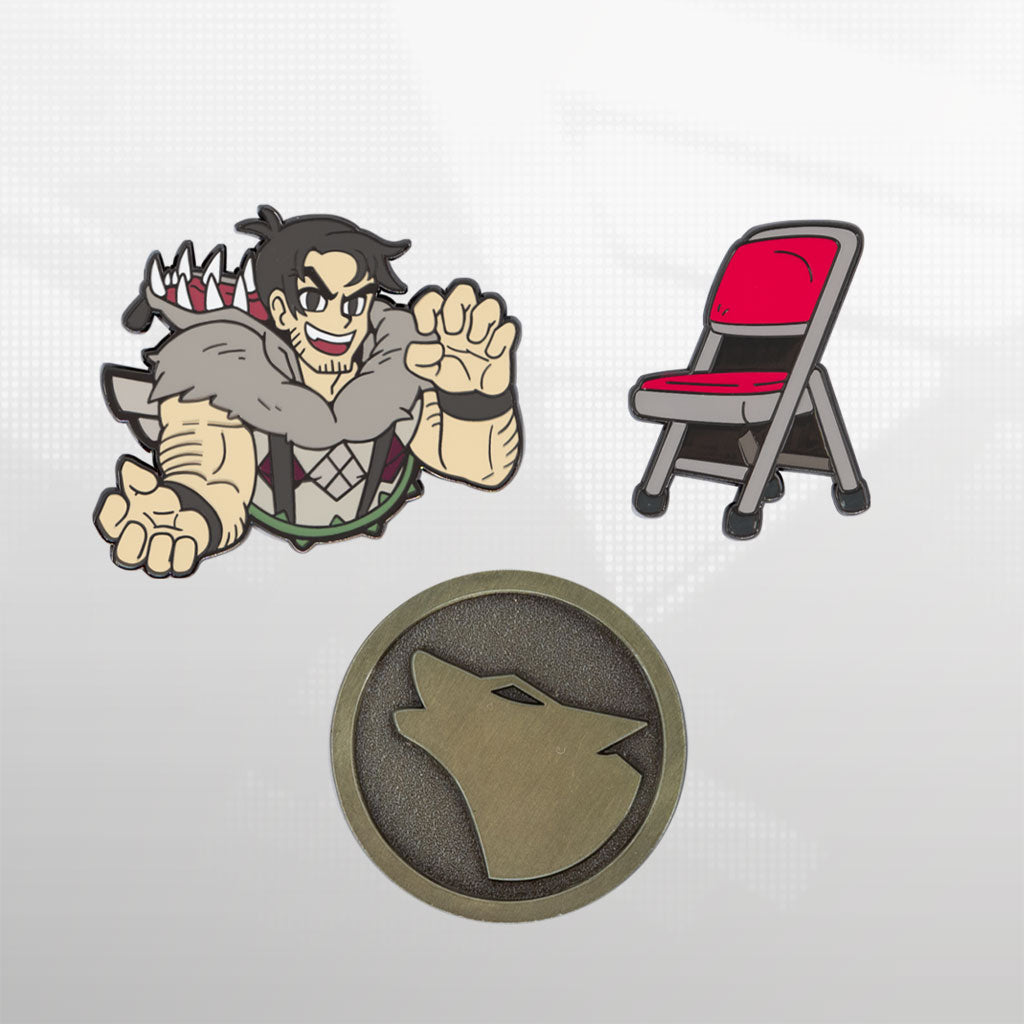 Skullgirls - Beowulf Pin Set