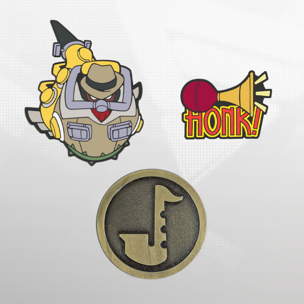 Skullgirls - Big Band Pin Set