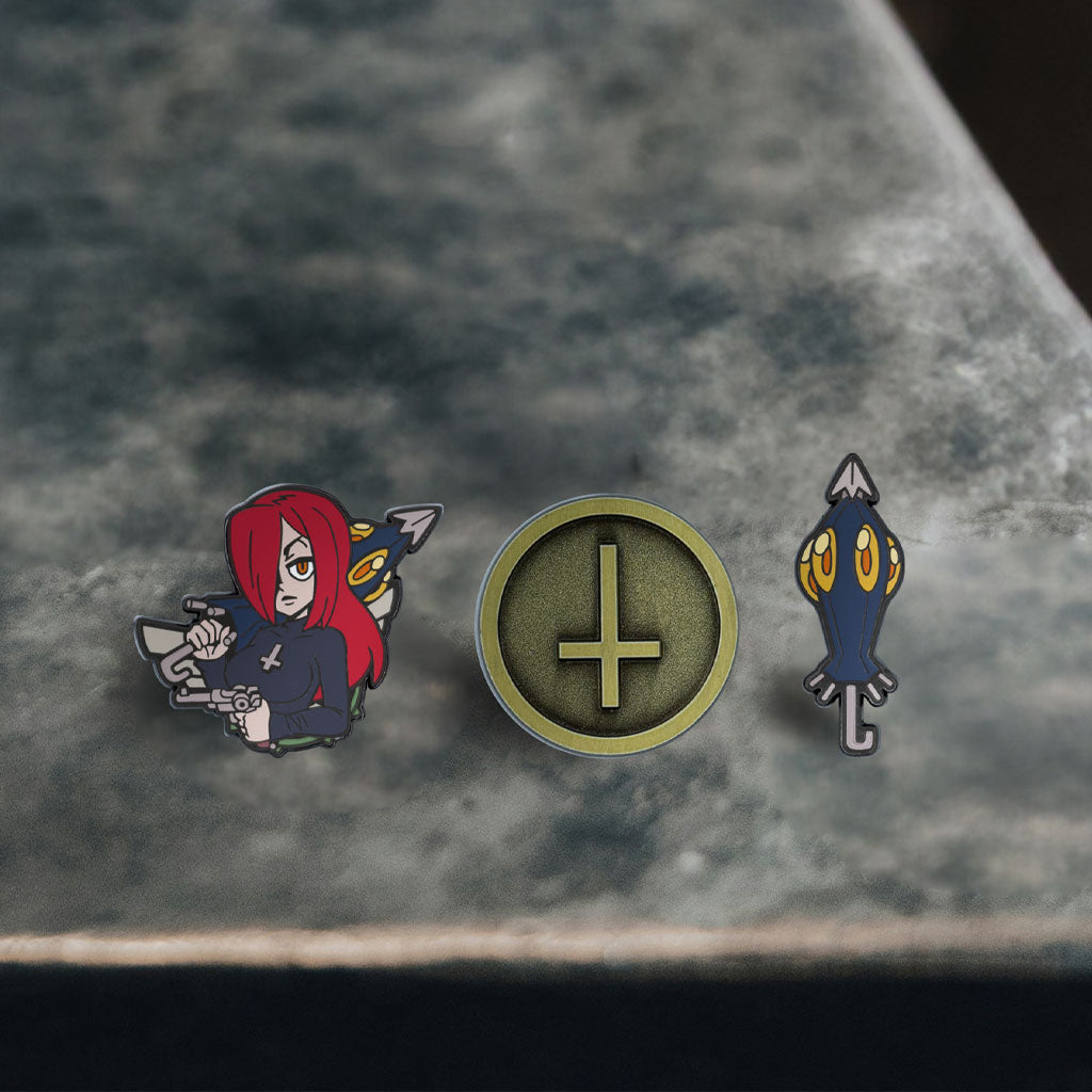 Parasoul Pin Set