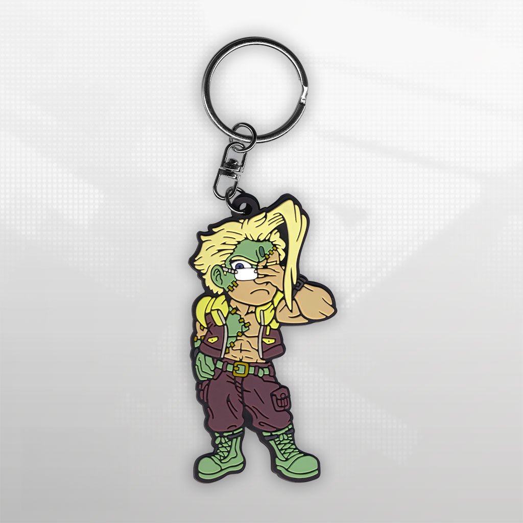 Street Fighter Nash keychain by Eighty Sixed