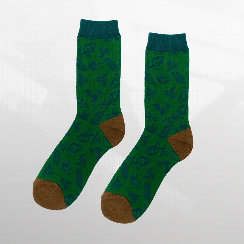 Jungle Biome Socks