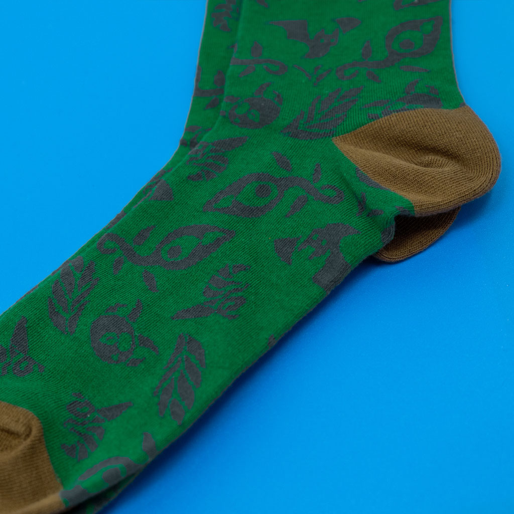 Jungle Biome Socks